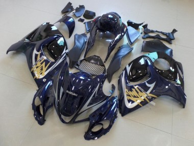 Purchase 2008-2020 Dark Blue Black Gold Silver Suzuki GSXR 1300 Hayabusa Motorcycle Fairings Canada