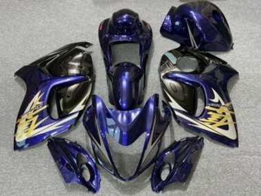 Purchase 2008-2020 Dark Blue Black Gold Suzuki GSXR 1300 Hayabusa Motorcycle Fairings Canada