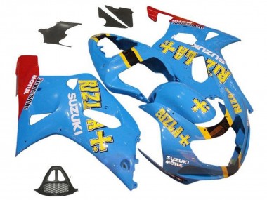 Purchase 2000-2002 Suzuki GSXR1000 Motorcycle Fairings - Blue Yellow Red Rizla Canada