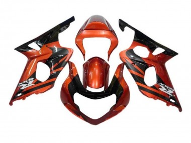 Purchase 2000-2002 Suzuki GSXR1000 Motorcycle Fairings - Orange Black Canada