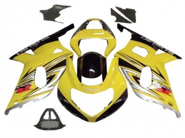 Purchase 2000-2002 Suzuki GSXR1000 Motorcycle Fairings - Yellow Silver Glossy Black Canada