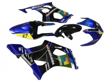 Purchase 2003-2004 Suzuki GSXR 1000 Motorcycle Fairings - Blue Yellow Black JOMO Canada