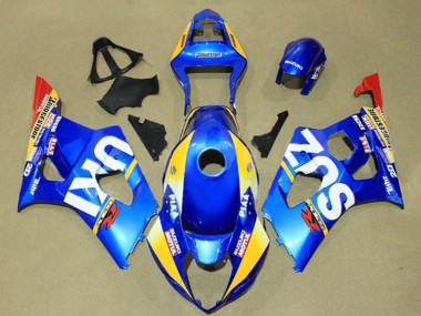 Purchase 2003-2004 Suzuki GSXR 1000 Motorcycle Fairings - Blue Yellow Red White Motul Canada