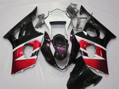 Purchase 2003-2004 Suzuki GSXR 1000 Motorcycle Fairings - White Red Purple Black Canada