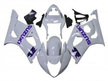 Purchase 2003-2004 Suzuki GSXR 1000 Motorcycle Fairings - White Purple Canada