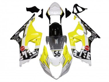 Purchase 2003-2004 Suzuki GSXR 1000 Motorcycle Fairings - Yellow White Black Canada