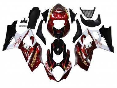 Purchase 2005-2006 Suzuki GSXR 1000 Motorcycle Fairings - Black Red White Gold Canada