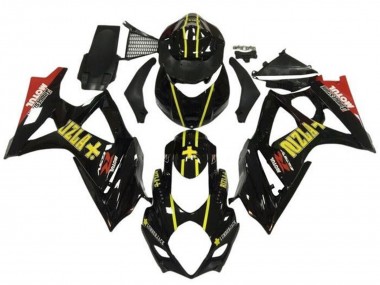 Purchase 2005-2006 Suzuki GSXR 1000 Motorcycle Fairings - Black Gold Rizla Red Canada