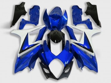 Purchase 2005-2006 Suzuki GSXR 1000 Motorcycle Fairing - White Blue Black Canada