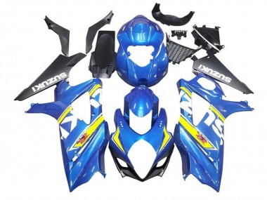 Purchase 2005-2006 Suzuki GSXR 1000 Motorcycle Fairings - Blue Yellow White Black Canada