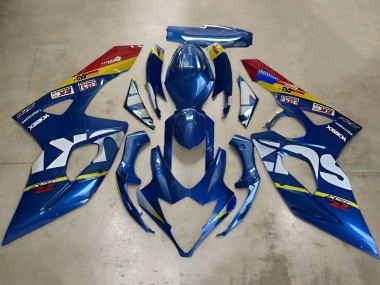 Purchase 2005-2006 Suzuki GSXR 1000 Motorcycle Fairings - Blue White Yellow Red Canada