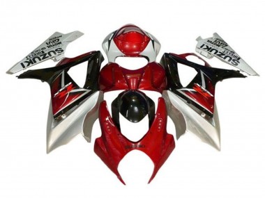 Purchase 2005-2006 Suzuki GSXR 1000 Motorcycle Fairings - Silver Red Black Canada