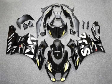 Purchase 2017-2024 Suzuki GSXR1000 Motorcycle Fairings - Black White Yellow Canada