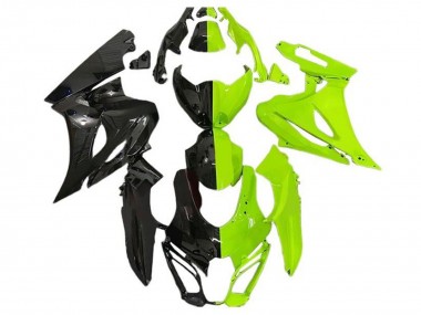 Purchase 2017-2024 Suzuki GSXR1000 Motorcycle Fairings - Black Neon Green Canada