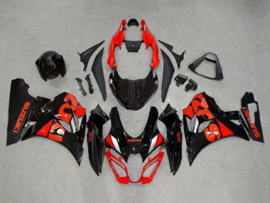 Purchase 2017-2024 Suzuki GSXR1000 Motorcycle Fairings - Black Red Silver Canada