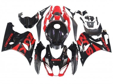 Purchase 2017-2024 Suzuki GSXR1000 Motorcycle Fairings - Black Red Canada