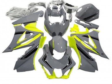 Purchase 2017-2024 Suzuki GSXR1000 Motorcycle Fairings - Grey Yellow Black Canada