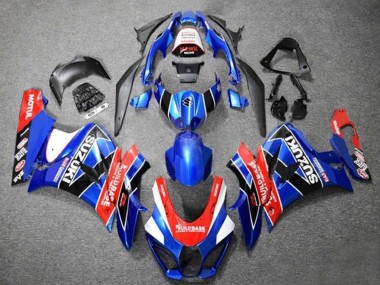 Purchase 2017-2024 Suzuki GSXR1000 Motorcycle Fairings - Blue Red White Black Canada