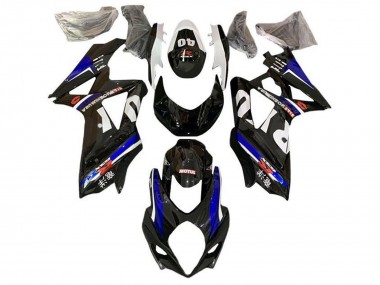 Purchase 2007-2008 Suzuki GSXR 1000 Motorcycle Fairings - Black White Blue Yoshimura Canada