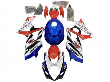 Purchase 2007-2008 Suzuki GSXR 1000 Motorcycle Fairings - White Red Blue Black Canada