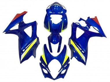 Purchase 2007-2008 Suzuki GSXR 1000 Motorcycle Fairings - Blue Yellow Red Canada
