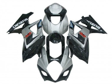 Purchase 2007-2008 Suzuki GSXR 1000 Motorcycle Fairings - Grey Glossy Black Red White Canada