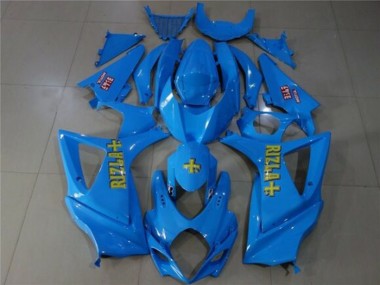 Purchase 2007-2008 Suzuki GSXR 1000 Motorcycle Fairings - Blue Gold Rizla Canada
