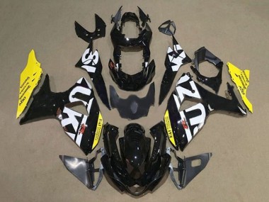Purchase 2009-2016 Suzuki GSXR 1000 Motorcycle Fairings - Black White Yellow Canada