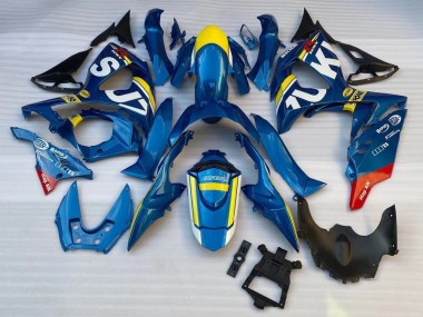 Purchase 2009-2016 Suzuki GSXR 1000 Motorcycle Fairings - Blue Yellow White Red Canada
