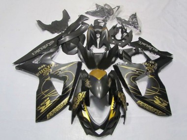 Purchase 2009-2016 Suzuki GSXR 1000 Motorcycle Fairings - Black Gold Tribal Canada