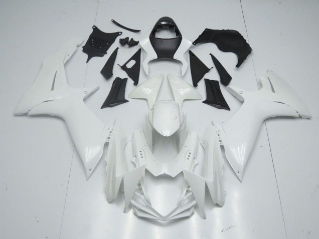 2009-2016 Suzuki GSXR 1000 Motorcycle Fairings - White Canada