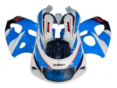 Purchase 1996-2000 Suzuki GSXR 600 / GSXR 750 Motorcycle Fairings - Blue White Red Canada