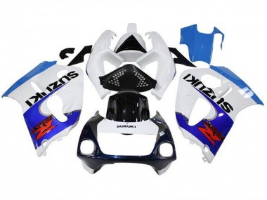 Purchase 1996-2000 Suzuki GSXR 600 / GSXR 750 Motorcycle Fairings - White Triple Blue Black Red Canada