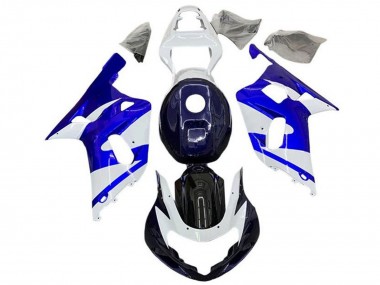 Purchase 2001-2003 Suzuki GSXR 600 / GSXR 750 Motorcycle Fairings - White Blue Black Canada