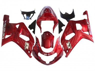 Purchase 2001-2003 Suzuki GSXR 600 / GSXR 750 Motorcycle Fairings - Red Chrome Canada