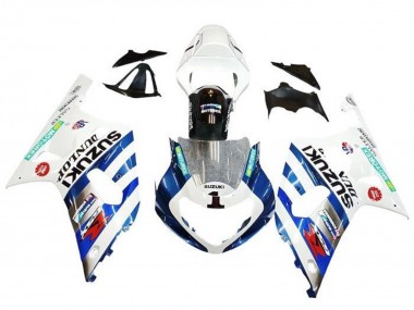 Purchase 2001-2003 Suzuki GSXR 600 / GSXR 750 Motorcycle Fairings - White Blue Stripe Red Black Canada