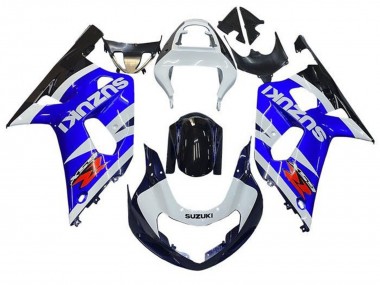 Purchase 2001-2003 Suzuki GSXR 600 / GSXR 750 Motorcycle Fairings - White Blue Glossy Black Red Canada