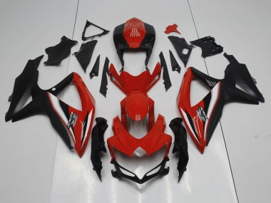 Purchase 2008-2010 Suzuki GSXR 600 / GSXR 750 Motorcycle Fairings - Red Black White Silver Canada