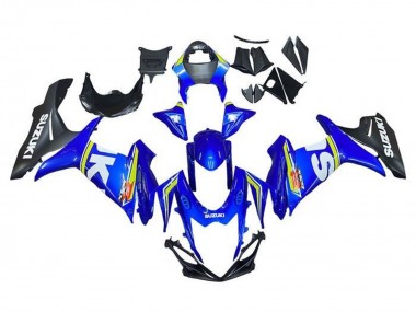 Purchase 2011-2024 Suzuki GSXR 600 / GSXR 750 Motorcycle Fairings - White Blue Yellow Black Canada