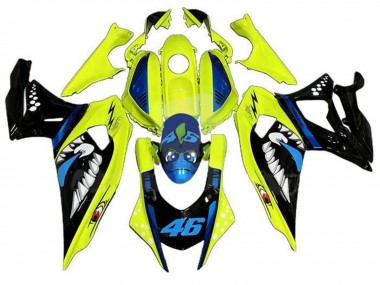 Purchase 2021-2024 Yamaha YZF R7 Motorcycle Fairings - Yellow Black Shark Canada