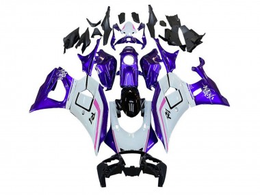 Purchase 2021-2024 Yamaha YZF R7 Motorcycle Fairings - White Purple Pink Canada