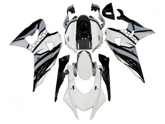 2021-2024 Yamaha YZF R7 Motorcycle Fairings - White Grey Black Canada