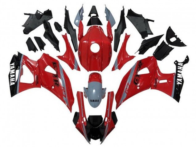 2021-2024 Yamaha YZF R7 Motorcycle Fairings - Red Grey Black White Canada
