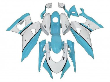 Purchase 2021-2024 Yamaha YZF R7 Motorcycle Fairings - Blue Turquoise White Canada