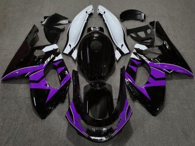 Purchase 1996-2007 Yamaha YZF600R Thundercat Motorcycle Fairings - Glossy Black Purple White Canada