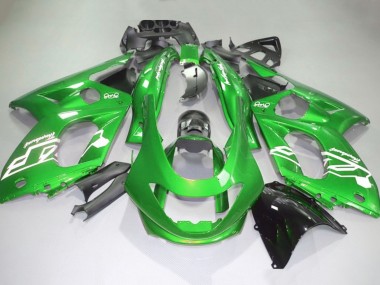 Purchase 1996-2007 Yamaha YZF600R Thundercat Motorcycle Fairings - Green White Canada