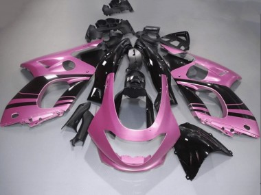Purchase 1996-2007 Yamaha YZF600R Thundercat Motorcycle Fairings - Pink Glossy Black Canada