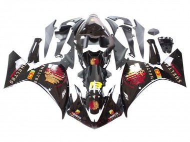 Purchase 2009-2011 Yamaha YZF 1000 R1 Motorcycle Fairings - Glossy Black Red Yellow Sheltes Canada