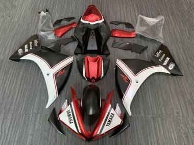 Purchase 2009-2011 Yamaha YZF 1000 R1 Motorcycle Fairings - White Red Matte Black Canada