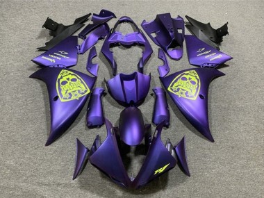 Purchase 2009-2011 Yamaha YZF 1000 R1 Motorcycle Fairings - Purple Neon Yellow Canada